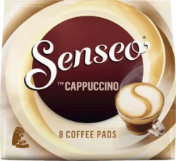 Senseo® Cappuccino - 10*8 Kaffeepads 15 Senseo® Cappuccino - 10*8 Kaffeepads -Ausgewählte Coffeeshops 00513f246eb17c780375d39cd9b653a8