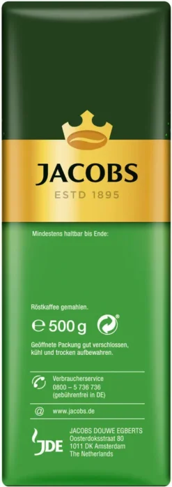 JACOBS Auslese Klassisch Filterkaffee 12x500g Kaffee Gemahlen 12 JACOBS Auslese Klassisch Filterkaffee 12x500g Kaffee Gemahlen -Ausgewählte Coffeeshops 0691f5eb13128331ac25489d3bc3baf3 2