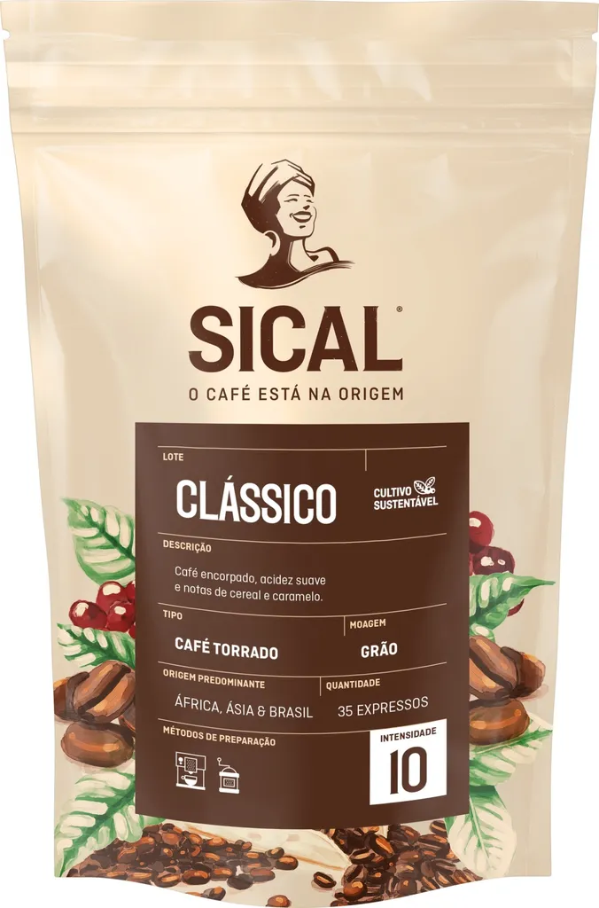 Röstkaffee, Ganze Bohne - Café Sical Classico 1Kg - Portugal 2 Röstkaffee, Ganze Bohne - Café Sical Classico 1Kg - Portugal – Bild 2