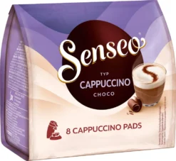 SENSEO Typ Cappuccino Choco Pads 10er Pack - 10 X 8 Getränke -Ausgewählte Coffeeshops 07c1957f7bec384df64a15812c9fa74c