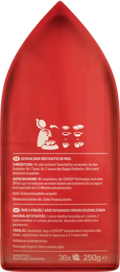 SENSEO Pads Classic UTZ 10 X 36 Getränke Pads Vorratspackung -Ausgewählte Coffeeshops 090943d30784945123aa7b0275e869ab