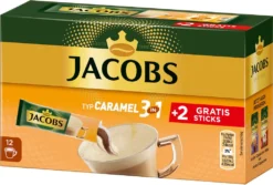 JACOBS Löskaffee 3in1 Typ Caramel Löslicher Kaffee 12 X 10+2 Getränke Sticks -Ausgewählte Coffeeshops 0930c55e0afdad33179d9ec8926fa330