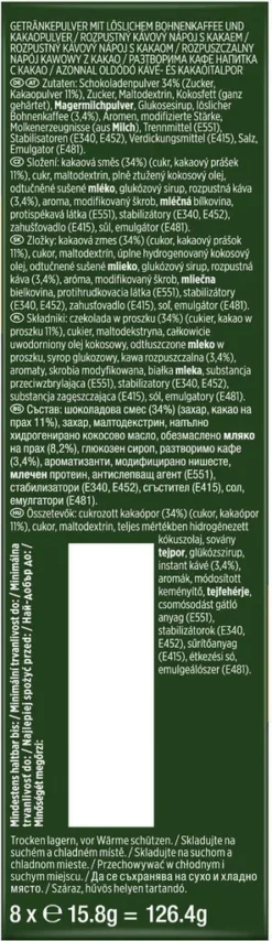 JACOBS Löskaffee Typ Cappuccino Milka* Geschmack 10 X 8 Sticks - 80 Getränke -Ausgewählte Coffeeshops 0b772f509ebafd05f15a8a3fe38703d1