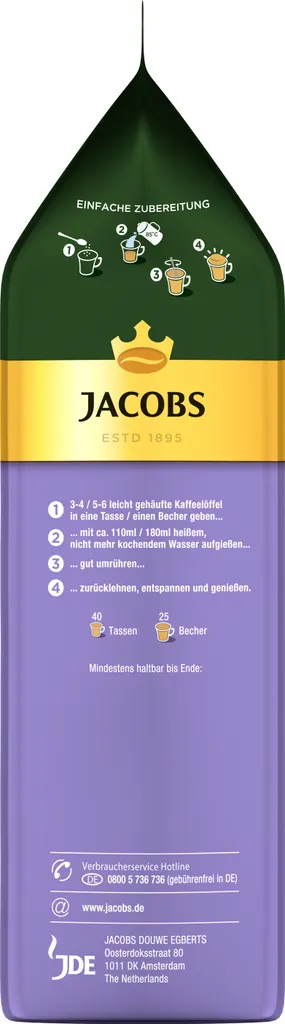 Jacobs Milka Cappuccino Choco Nuss Aromatisiertes Getränkepulver 500g 3 Jacobs Milka Cappuccino Choco Nuss Aromatisiertes Getränkepulver 500g – Bild 3