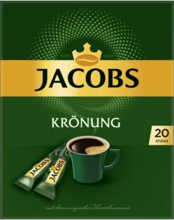 JACOBS Löskaffee Krönung 16 X 20 Sticks Löslicher Kaffee Instantkaffee 320 Getränke -Ausgewählte Coffeeshops 0c4bff971892decef32c952364e9d188