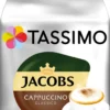 TASSIMO Kapseln Cappuccino Mix-Paket Cappuccino Classic + Cappuccino Choco Je 3 Packungen 48 Getränke