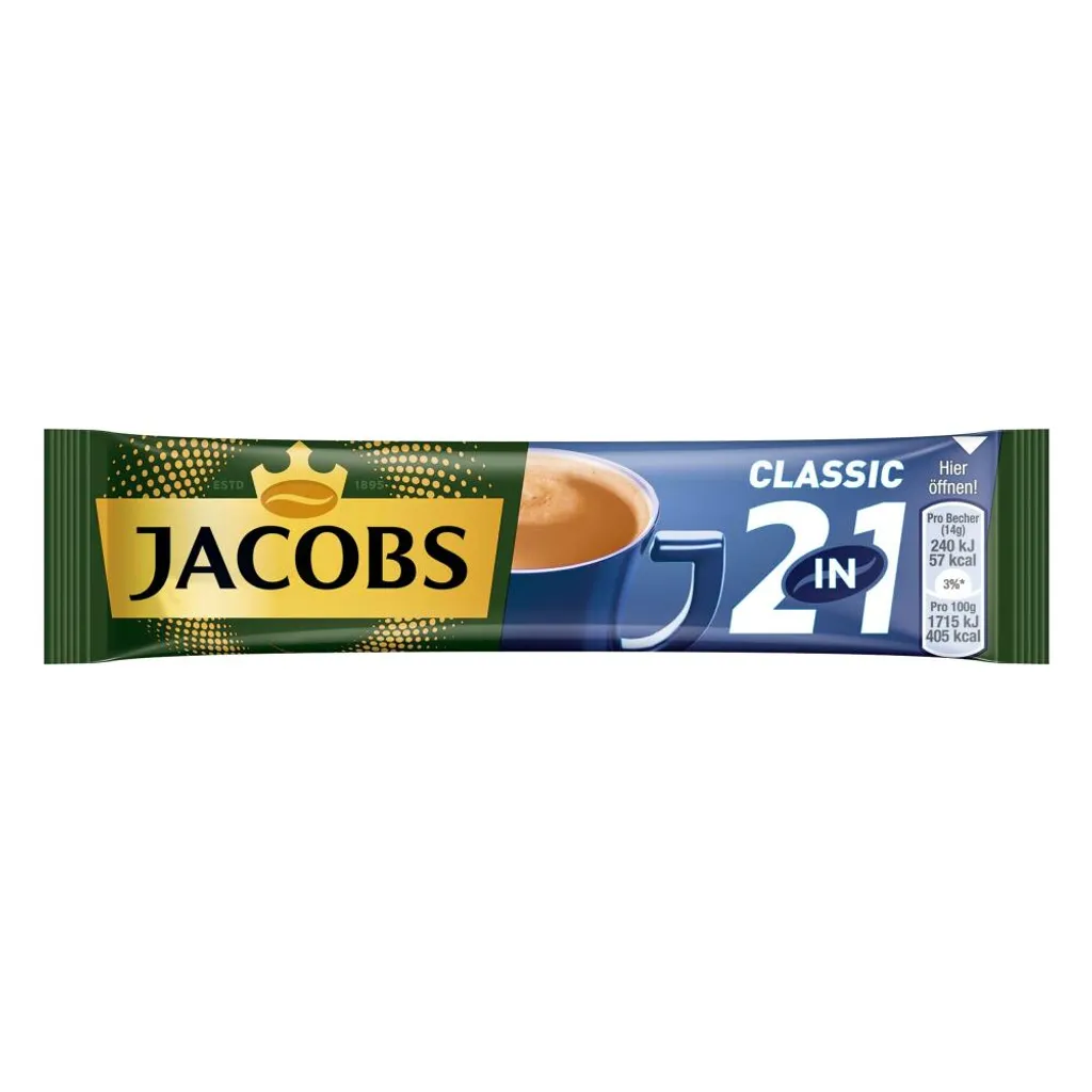 Jacobs Classic 2in1 Sticks | Löslicher Kaffee | 10 Portionen 11 Jacobs Classic 2in1 Sticks | Löslicher Kaffee | 10 Portionen – Bild 11