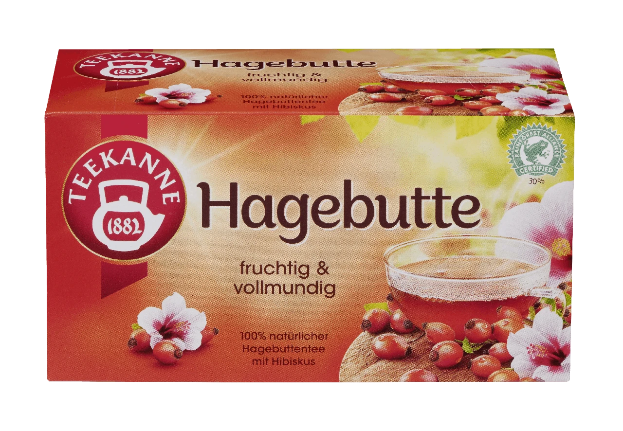 Teekanne Früchtetee Hagebutte 20 Teebeutel (70 G) 1 Teekanne Früchtetee Hagebutte 20 Teebeutel (70 G)