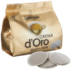 Dallmayr Crema D'Oro Mild & Fein | 16 Kaffeepads 5 Dallmayr Crema D'Oro Mild & Fein | 16 Kaffeepads -Ausgewählte Coffeeshops 1343504b8895c8442f7adf5c162325c9