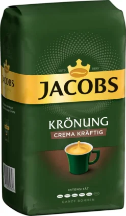 JACOBS Kaffeebohnen Krönung Crema Kräftig Bohnenkaffee 4 X 1 Kg Ganze Bohne 11 JACOBS Kaffeebohnen Krönung Crema Kräftig Bohnenkaffee 4 X 1 Kg Ganze Bohne -Ausgewählte Coffeeshops 13e74f28c6aef51d5c0ac230d8eb3e15
