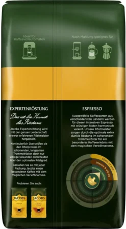 JACOBS Kaffeebohnen Expertenröstung Espresso 3 Kg Ganze Espressobohnen + 1 Jacobs Barista Becher + 1 Dose 10 JACOBS Kaffeebohnen Expertenröstung Espresso 3 Kg Ganze Espressobohnen + 1 Jacobs Barista Becher + 1 Dose -Ausgewählte Coffeeshops 14800e9ade06f13670e47790abdf7934