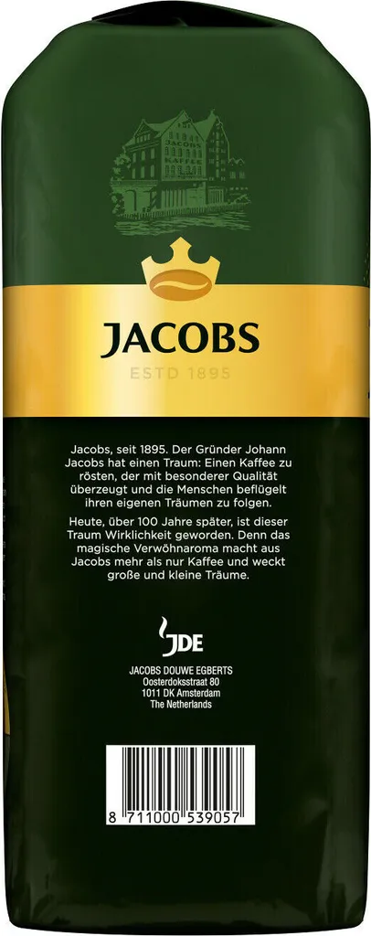 JACOBS Kaffeebohnen Expertenröstung Espresso 3 Kg Ganze Espressobohnen + 1 Jacobs Barista Becher + 1 Dose 4 JACOBS Kaffeebohnen Expertenröstung Espresso 3 Kg Ganze Espressobohnen + 1 Jacobs Barista Becher + 1 Dose – Bild 4