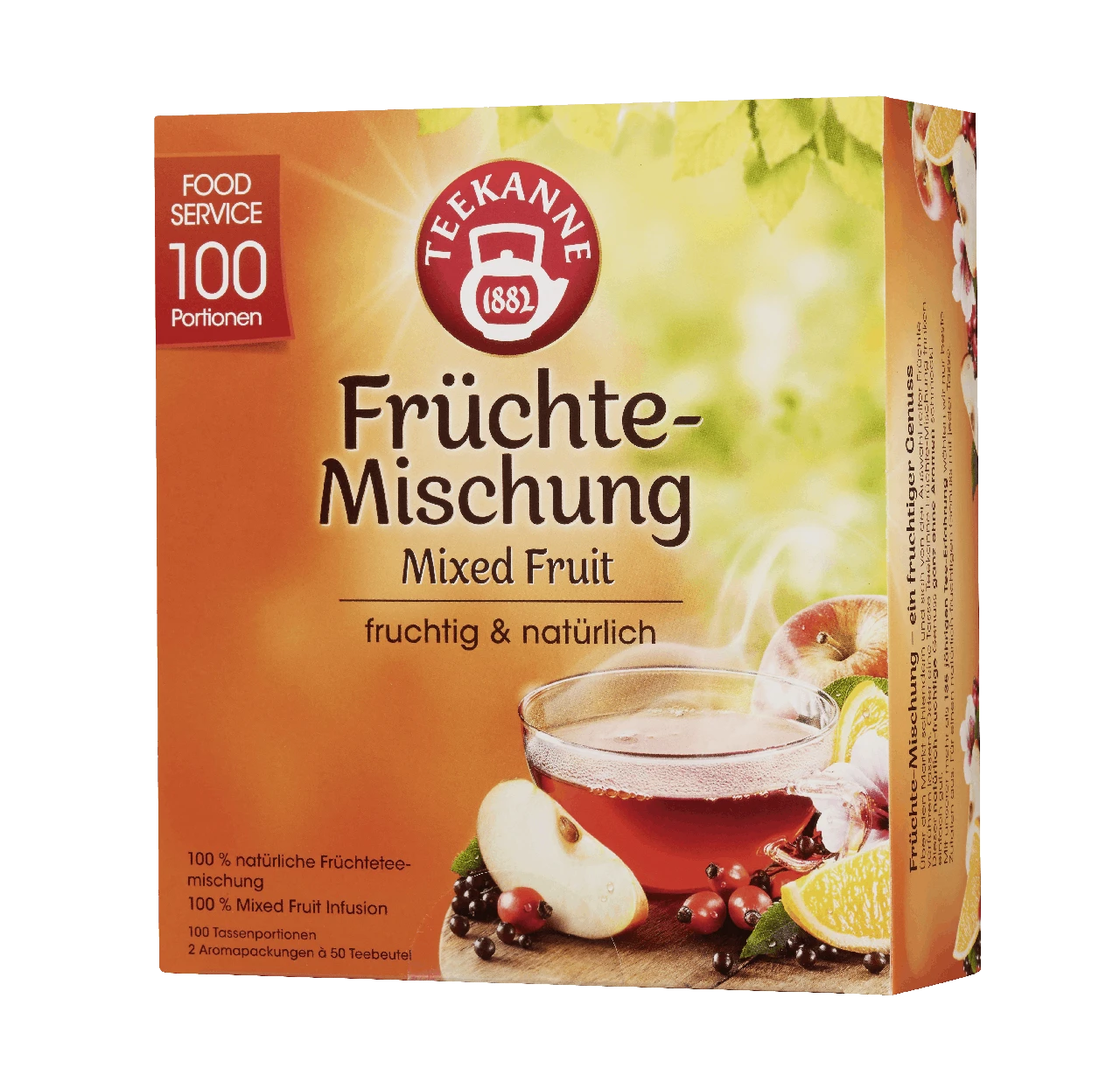 Teekanne Früchtetee Früchte Genuss 20 Teebeutel (60 G) 2 Teekanne Früchtetee Früchte Genuss 20 Teebeutel (60 G) – Bild 2