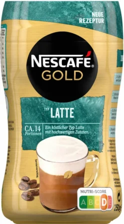 Nescafé® Nescafé Gold Typ Latte | 250g Dose 18 Nescafé® Nescafé Gold Typ Latte | 250g Dose -Ausgewählte Coffeeshops 1cfa56f030eaf8ae9fe869165c18c9fd