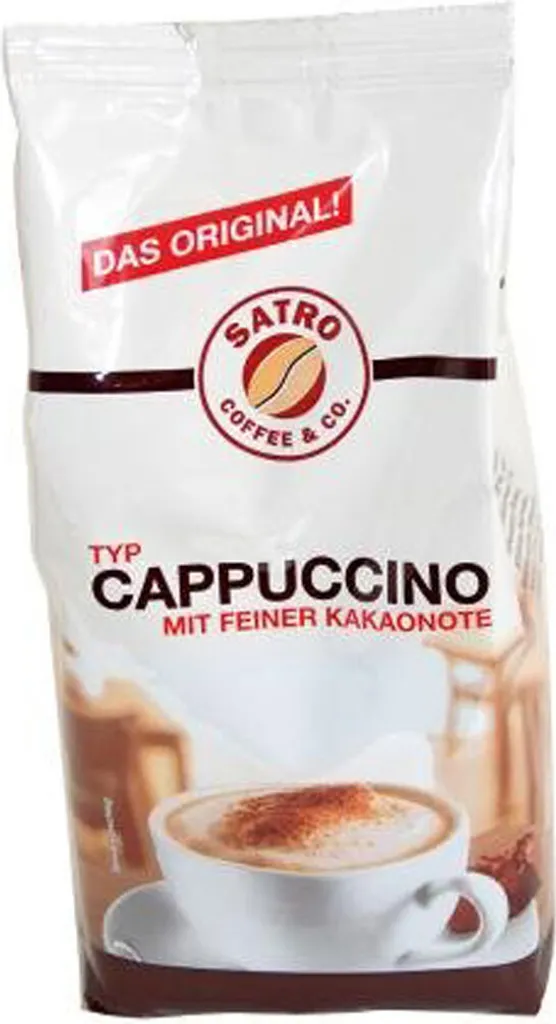 Satro Klassischer Cappuccino Mit Feiner Kakaonote 500g 5er Pack 1 Satro Klassischer Cappuccino Mit Feiner Kakaonote 500g 5er Pack