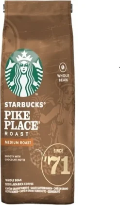 Nestlé® Starbucks Pike Place Roast, Medium, Ganze Bohne, 200 G -Ausgewählte Coffeeshops 24359e927df1cc7ae814ee78c5727ce5