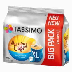 TASSIMO Morning Café XL Mild & Smooth, Kaffeekapseln, XL 21er 9 TASSIMO Morning Café XL Mild & Smooth, Kaffeekapseln, XL 21er -Ausgewählte Coffeeshops 25551128d8f46923b346a675d5892355