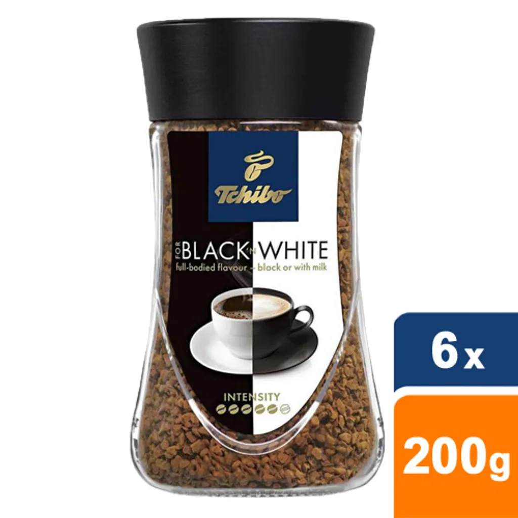 Tchibo - Black 'n White Löslicher Kaffee - 6x 200g 1 Tchibo - Black 'n White Löslicher Kaffee - 6x 200g