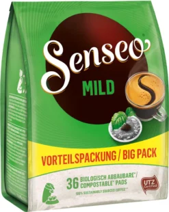 SENSEO Pads Mild UTZ 10 X 36 Kaffeepads Vorratspack - 360 Getränke -Ausgewählte Coffeeshops 265262ba6cd4b21d40ae4e2d0f885b1b