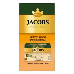 JACOBS 3in1 Typ Caramel Löslicher Kaffee 12er Pack 12 X 10 Getränke Sticks -Ausgewählte Coffeeshops 27cacbdffc17c6ca99937a0caccd79df