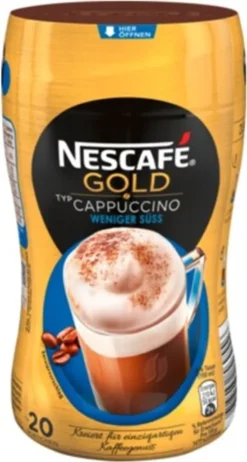 Nescafé® Nescafé Gold Typ Cappuccino Weniger Süß | 250g Dose -Ausgewählte Coffeeshops 290e4501de55ce1b7e4f5656005a82aa