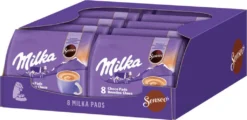 SENSEO Pads Milka Senseopads 80 Getränke Kakaogetränk Kakao-Pads Schoko Softpads