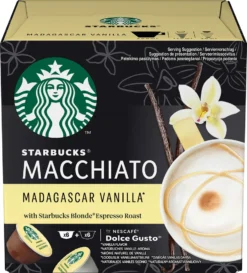 Nescafé® Nescafé Dolce Gusto Starbucks Vanilla Latte Macchiato, Milchkaffee, Kaffeekapsel, Röstkaffee, 6 Portionen 4 Nescafé® Nescafé Dolce Gusto Starbucks Vanilla Latte Macchiato, Milchkaffee, Kaffeekapsel, Röstkaffee, 6 Portionen -Ausgewählte Coffeeshops 307ec376c48392d34212d43955cb64fa