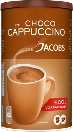 JACOBS Löskaffee Typ Choco Cappuccino 500 G Dose Löslicher Kaffee Mit Kakao -Ausgewählte Coffeeshops 31d9a9b7d6419757fe5f8865c171d599