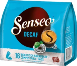 SENSEO Pads Decaf Entkoffeiniert Senseopads UTZ 80 Getränke Pads -Ausgewählte Coffeeshops 320654e7c88043aa2ed6203feb0efdd1