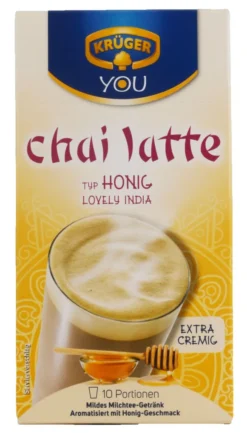 Krüger You Chai Latte Typ Honig Lovely India Extra Cremig | 10 Portionen 5 Krüger You Chai Latte Typ Honig Lovely India Extra Cremig | 10 Portionen -Ausgewählte Coffeeshops 3605324b368dad9b295c63a3b834148b