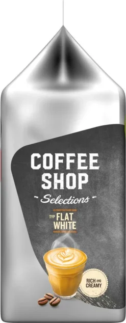 TASSIMO Coffee Shop Selections Flat White T Discs Kapseln 5er Pack 5x8 Getränke -Ausgewählte Coffeeshops 372a069015a4ce9004e7a42fde6f91d3