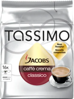 Tassimo Jacobs Caffè Crema Classico | 16 T Discs, Kaffeekapseln 20 Tassimo Jacobs Caffè Crema Classico | 16 T Discs, Kaffeekapseln -Ausgewählte Coffeeshops 38ff786807a9f891e5f514d7fde8cf5d