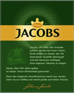 JACOBS Löskaffee Krönung 16 X 20 Sticks Löslicher Kaffee Instantkaffee 320 Getränke -Ausgewählte Coffeeshops 3928c7ed0a898f6aad4d5b527e9e623f