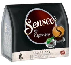 SENSEO Pads Typ Espresso UTZ 5 X 16 Senseopads - 80 Getränke Pads -Ausgewählte Coffeeshops 3947b2c26e8fbf2172c53cf48dc15e68