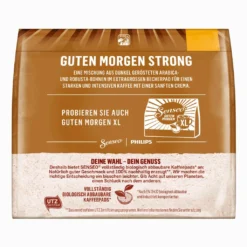 Senseo, Kaffeepads, Guten Morgen Strong XL, 10 Er, 125 G -Ausgewählte Coffeeshops 3b50c1f1a3601362016763ee96d86a51