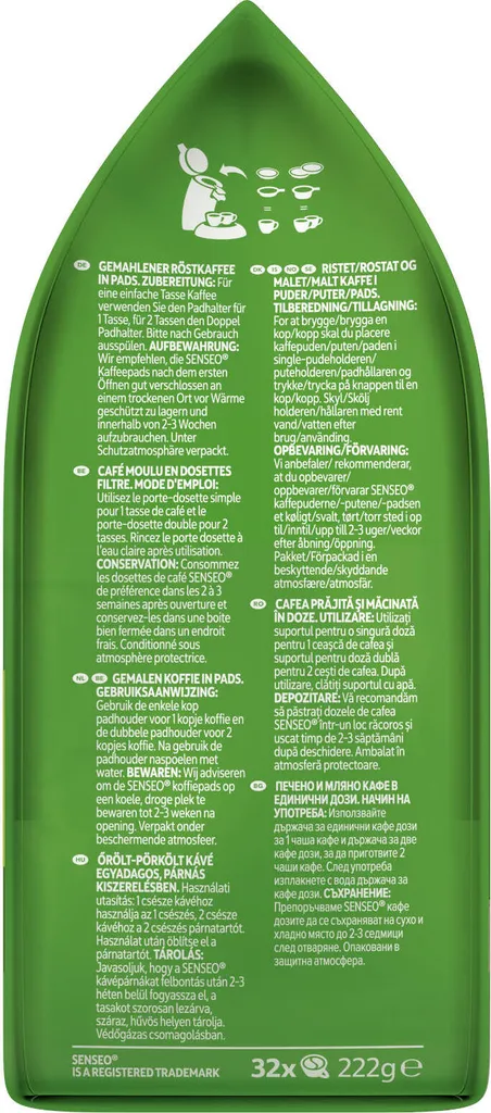 SENSEO Pads Mild Senseopads 5 X 32 Getränke Vorteilspack 6 SENSEO Pads Mild Senseopads 5 X 32 Getränke Vorteilspack – Bild 6