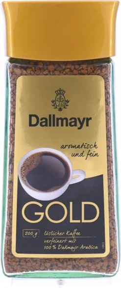 Dallmayr Gold | Löslicher Kaffee | 200g-Glas -Ausgewählte Coffeeshops 3e6adb8764ccb0b53e0d342b29643ff9