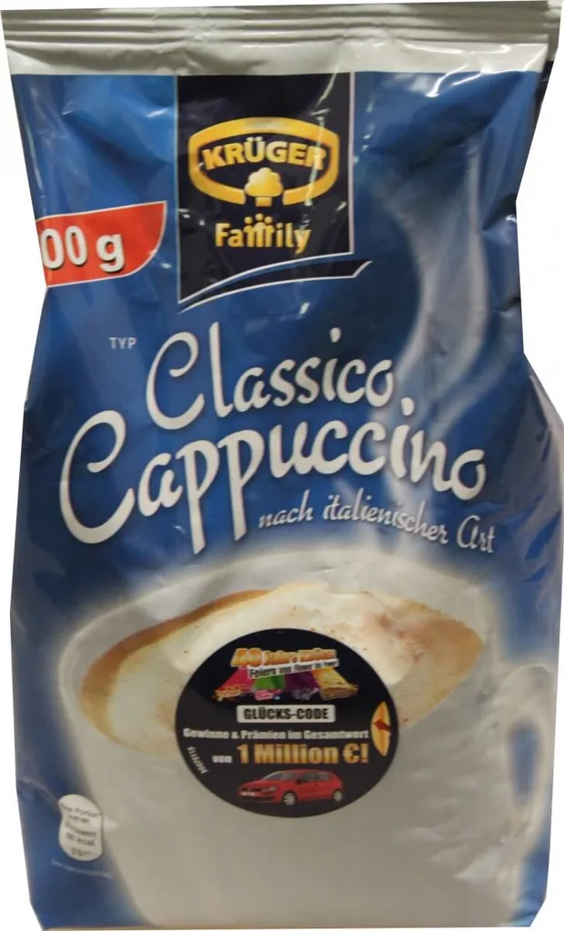 Krüger Family Cappuccino Classico | 500-g-Beutel 2 Krüger Family Cappuccino Classico | 500-g-Beutel – Bild 2