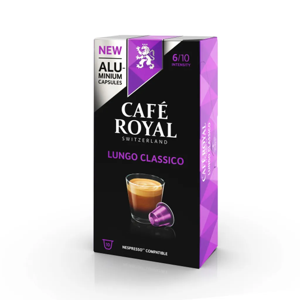 Café Royal Lungo Classico 10 Nespresso® Komp. Kapseln 2 Café Royal Lungo Classico 10 Nespresso® Komp. Kapseln – Bild 2