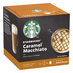 Nestlé® Starbucks By Nescafe Dolce Gusto Caramel Macchiato Arabica Kaffee 12 Kapseln -Ausgewählte Coffeeshops 40aa04019a81717365756e9d947dd709
