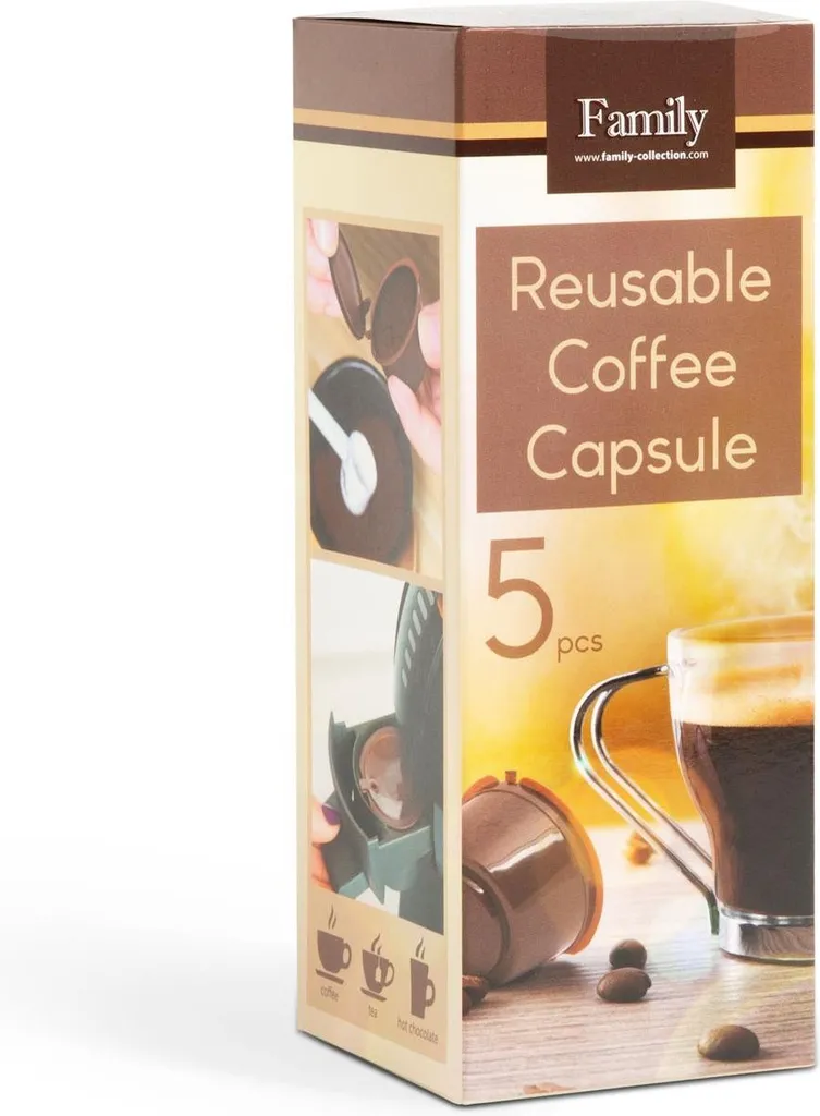 5x Wiederverwendbare Dolce Gusto Kaffeetasse - Umweltfreundlich - Nachhaltig - Kaffeetassen Kapseln - Nachfüllbare Kaffeekapseln - Kaffeekapsel - Dolce Gusto 4 5x Wiederverwendbare Dolce Gusto Kaffeetasse - Umweltfreundlich - Nachhaltig - Kaffeetassen Kapseln - Nachfüllbare Kaffeekapseln - Kaffeekapsel - Dolce Gusto – Bild 4