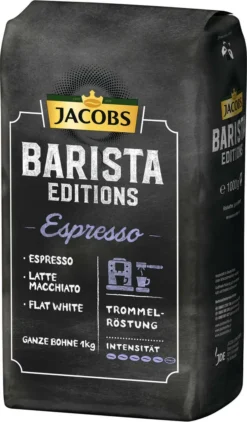 JACOBS Kaffeebohnen Barista Editions Espresso 3 Kg Espressobohnen + 1 Jacobs Barista Becher +1 Dose -Ausgewählte Coffeeshops 47fa002a9c656045e8c2c2fc7e99de3c 1