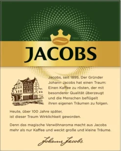 JACOBS Typ Cafe Crema Löslicher Kaffee 12 X 25 Sticks 14 JACOBS Typ Cafe Crema Löslicher Kaffee 12 X 25 Sticks -Ausgewählte Coffeeshops 48dc000fb850ff937914b8e123769db0