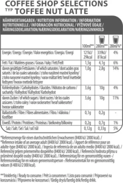 TASSIMO Coffee Shop Selections Toffee Nut Latte T Discs Kapseln 5 X 8 Getränke -Ausgewählte Coffeeshops 49186934ea3bc124c62f17d3627dd7cc