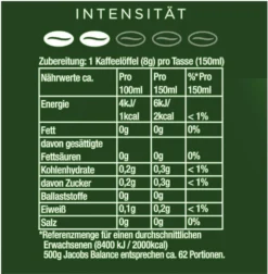 JACOBS Filterkaffee Krönung Balance 6 X 500 G Kaffee Gemahlen + 1 Becher+ 1 Dose 16 JACOBS Filterkaffee Krönung Balance 6 X 500 G Kaffee Gemahlen + 1 Becher+ 1 Dose -Ausgewählte Coffeeshops 4b575985c486d8517c6131c302e7460e