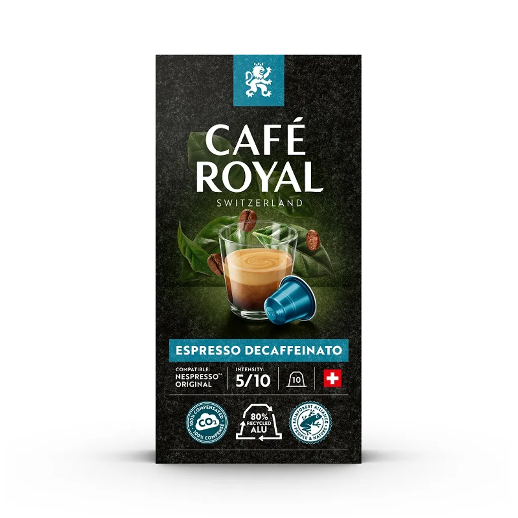 Café Royal Espresso Decaffeinato 10 Nespresso® Komp. Kapseln 3 Café Royal Espresso Decaffeinato 10 Nespresso® Komp. Kapseln – Bild 3