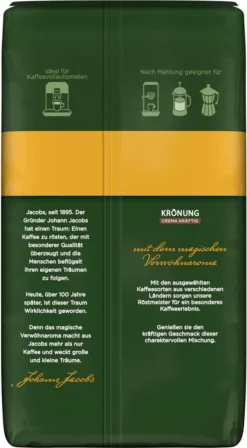 JACOBS Kaffeebohnen Krönung Crema Kräftig 2 X 1kg Ganze Kaffee Bohnen Geröstet -Ausgewählte Coffeeshops 4d508ba7fc143066fb56757abdde1bae 3