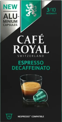 Café Royal Espresso Decaffeinato 10 Nespresso® Komp. Kapseln