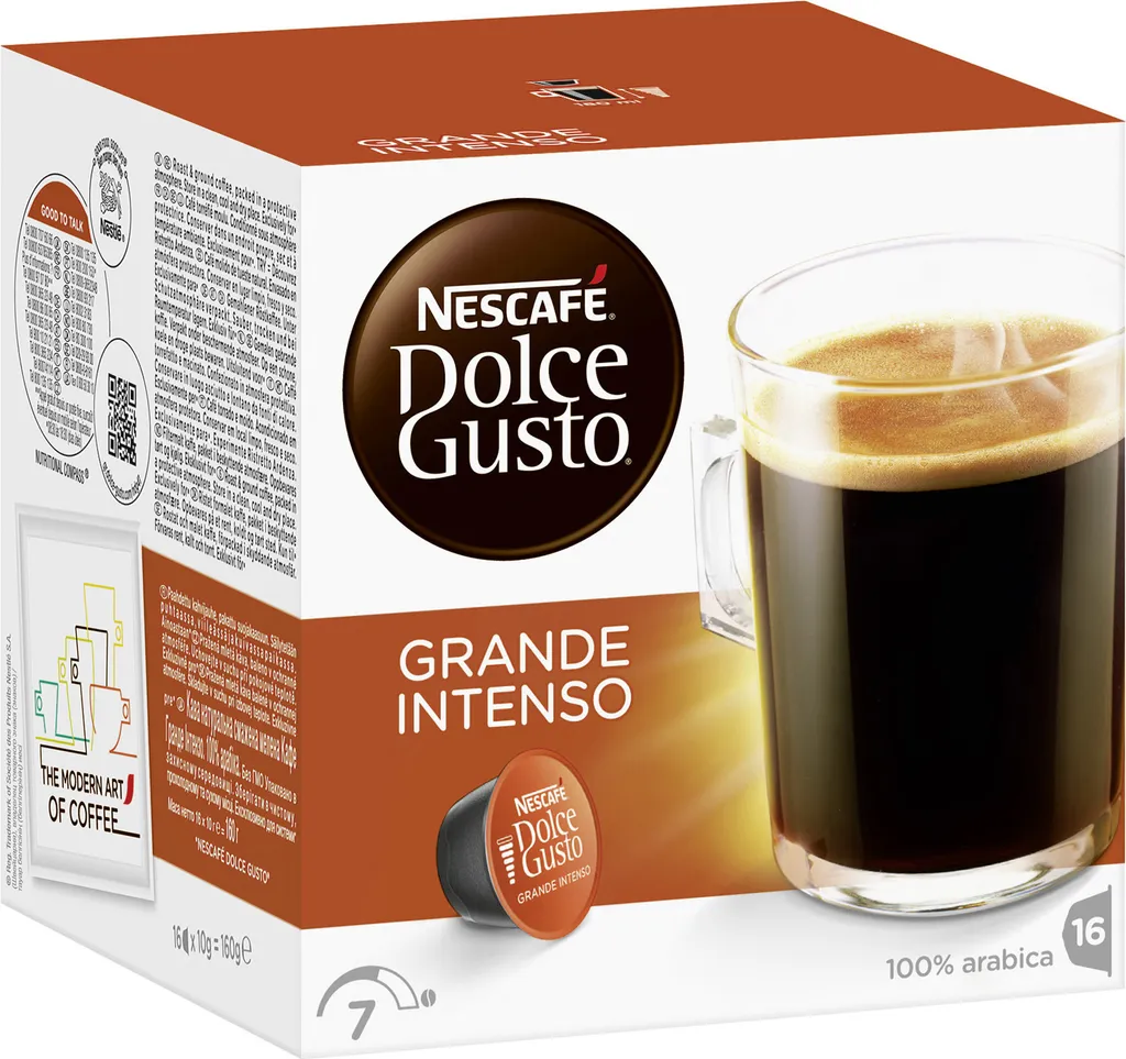 Nescafé® Nescafé Dolce Gusto Grande Intenso | 16 Kaffeekapseln 1 Nescafé® Nescafé Dolce Gusto Grande Intenso | 16 Kaffeekapseln
