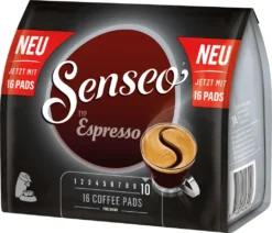 SENSEO Espresso Kaffee Pads 5er Pack - 5 X 16 Getränke 13 SENSEO Espresso Kaffee Pads 5er Pack - 5 X 16 Getränke -Ausgewählte Coffeeshops 5012a7774fd9ea02755d8a49cea40a19